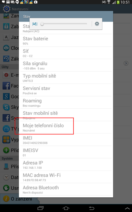 Jak zjistit mé telefonní číslo?