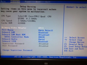 Hp Dv6000 Bios Recovery